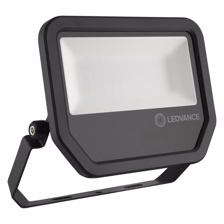 LEDVANCE proiettore LED: per parete/soffitto/pavimento, FLOODLIGHT 50 W / 50 W, 100...277 V, 3000 K, materiale dell'alloggiamento: alluminio, IP65 4058075421226 Nero