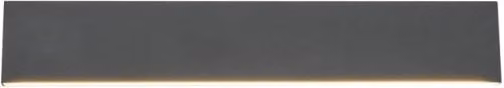 Applique LED Concha Trio Leuchten in metallo grigio con doppia emissione up/down per parete – 1