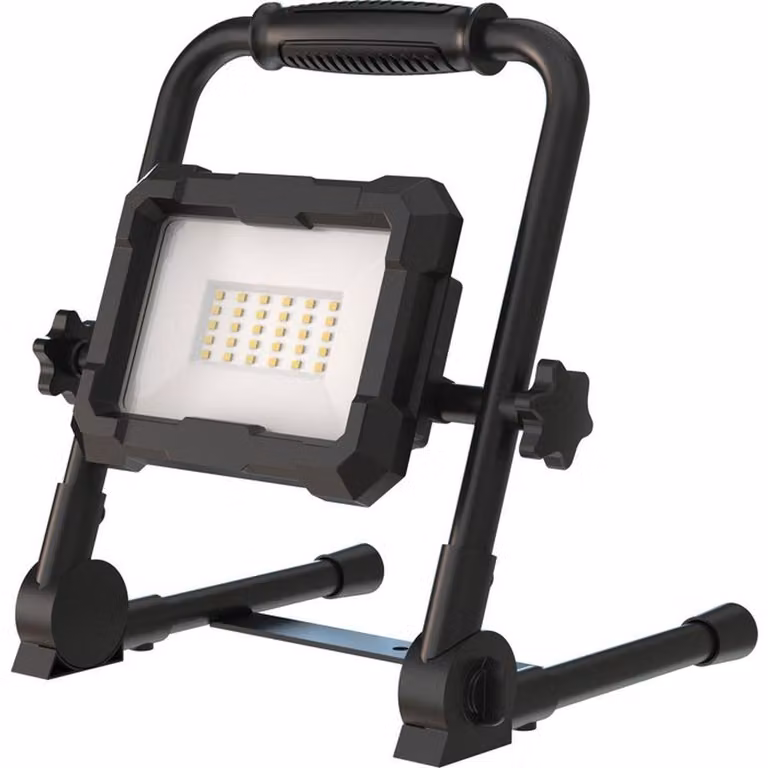 Faro LED ricaricabile, 4500 lumen, 50 W, batteria da 11000 mAh con porta di ricarica USB-C