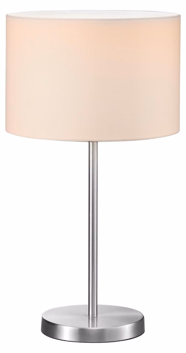 Lampada da tavolo HOTEL argento Trio 511100101