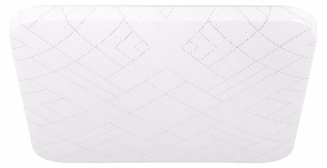 Eglo 900613 RENDE Plafoniera LED 19,5W 380x380mm Bianco argento bianco caldo