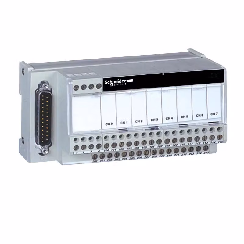 Morsettiera Schneider Electric ABE7, per la conversione passiva di 8 canali ABE7CPA02
