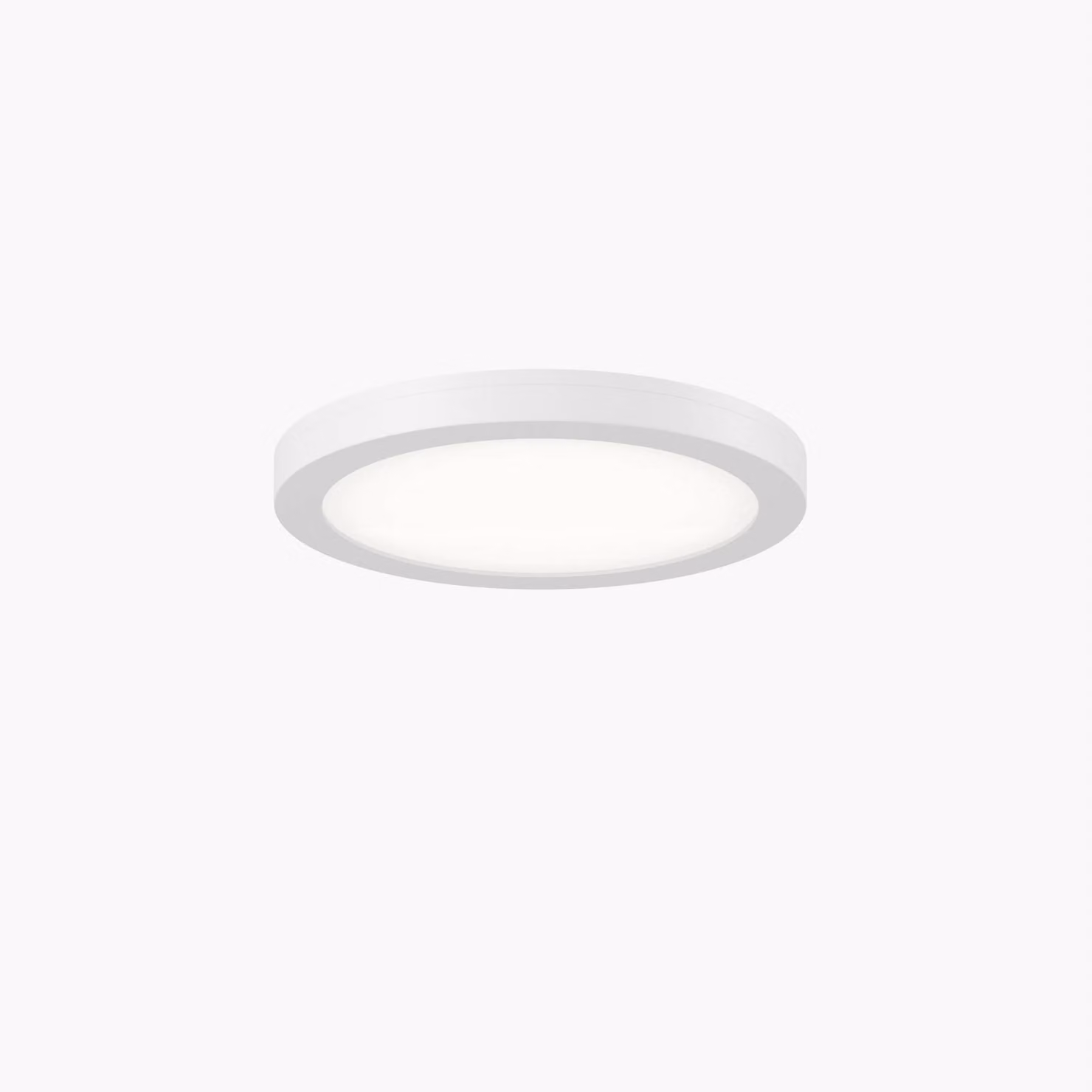 Lampada da soffitto Prios LED Aureka, rilevatore di movimento, Ø 23 cm, bianco