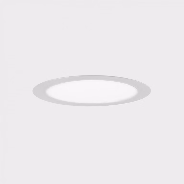 KOHL LIGHTING KOHL-Lighting DISC apparecchio da incasso con cornice 300 mm bianco 24 W CRI 80 3000K PHASE CUT