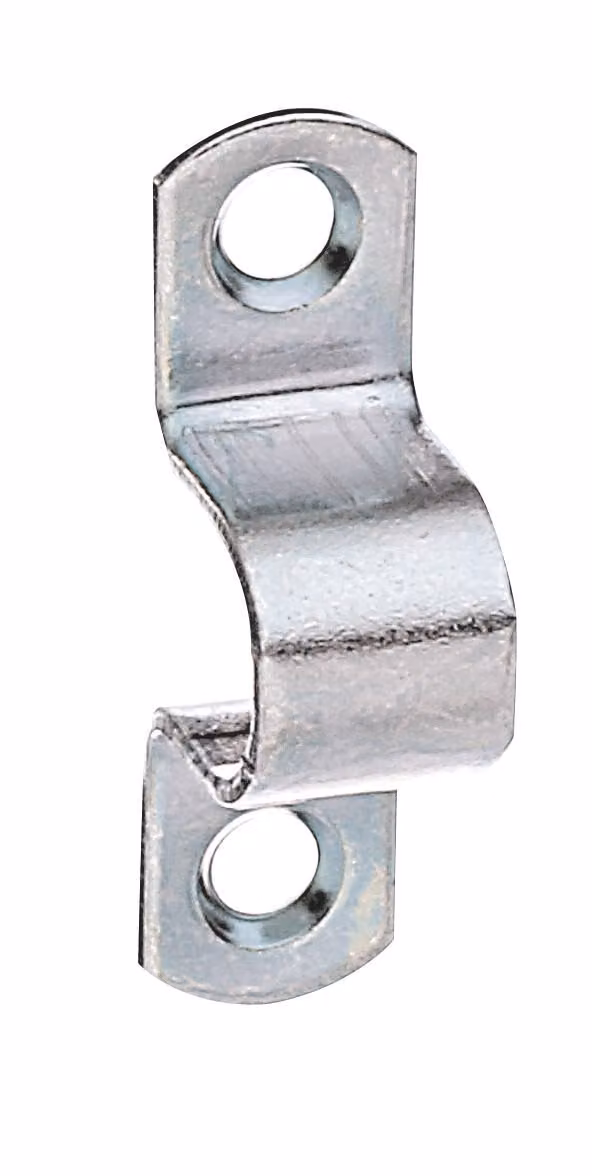 Alberts 842727 Loop, con fori per viti svasate, zincato, passivato a film spesso, 9 x 12 mm, set da 50