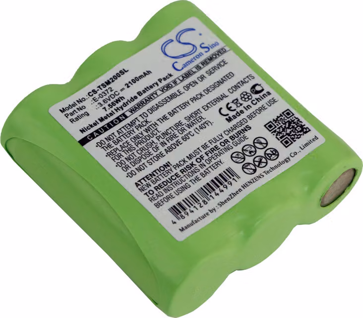 TECHTEK Batteria compatibile con [TELETRONIC] P-0372, TSM 2002, TSM2002 sostituisce E-0372