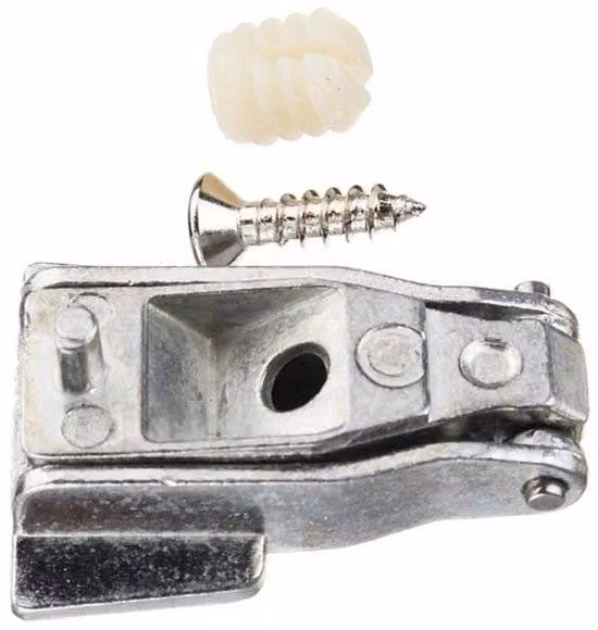 Kit di riparazione per maniglie delle portiere, metallo cromato, riparazione delle cerniere delle portiere dell'auto