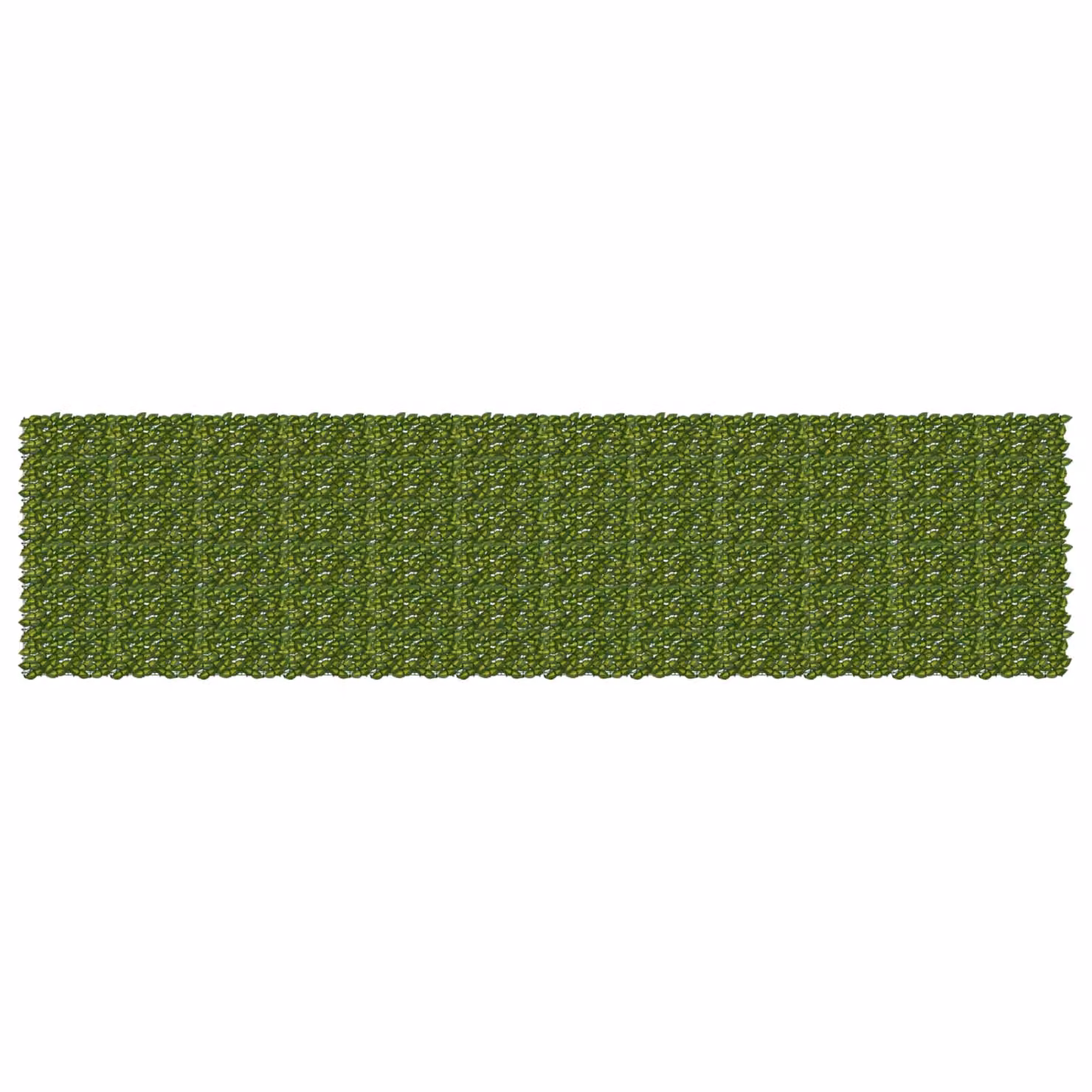 Schermo per balcone con siepe artificiale vidaXL, decorazione a foglie Verde e Giallo, L: 600 cm, H: 150 cm