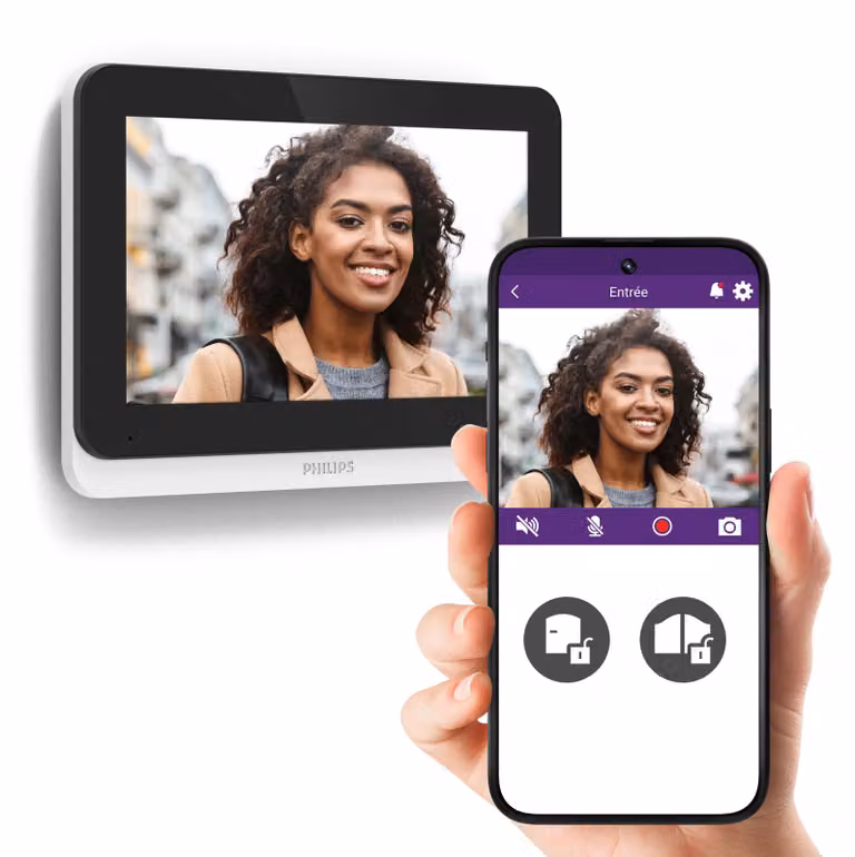 Videocitofono cablato Philips Welcome Eye Connect 3