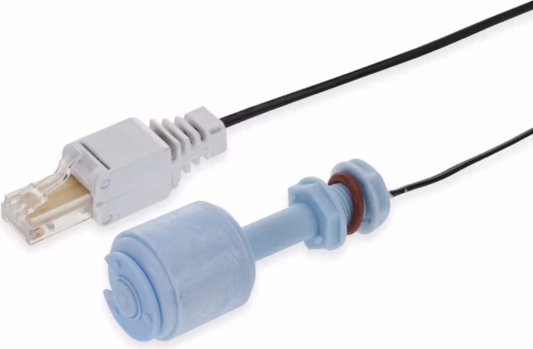 Interruttore a galleggiante H-TRONIC S1, con spina RJ45, incl. cavo da 10 m