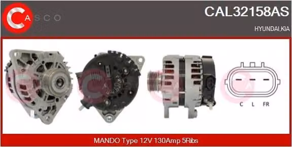 Alternatore 130A
