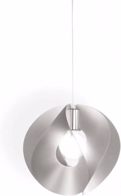 Lampadario a sospensione ATOM Argento diametro 54x h50 cm