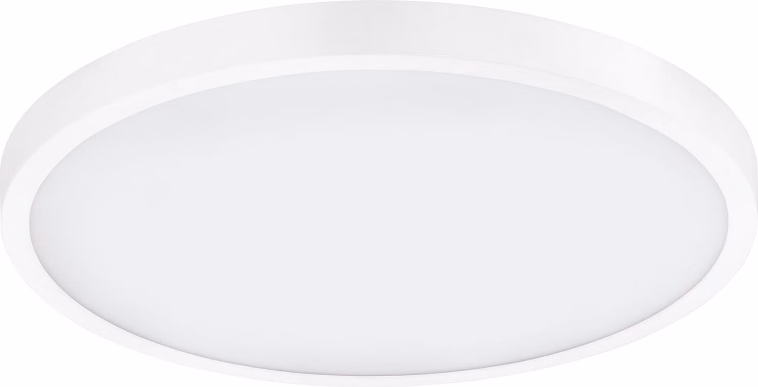 Plafoniera Moderna Fueva 1 In Alluminio Bianco Led Integrato 22,3W 4000K Ip20