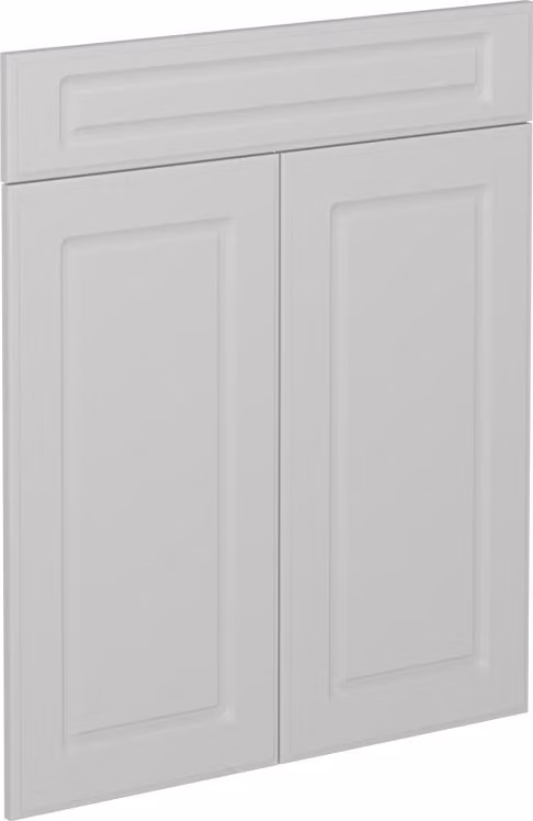 Frontale cucina Vicco R-Line Bianco rustico 59.6 x 70.8 cm frontale del mobile per mobile base con cassetti, Model 36336