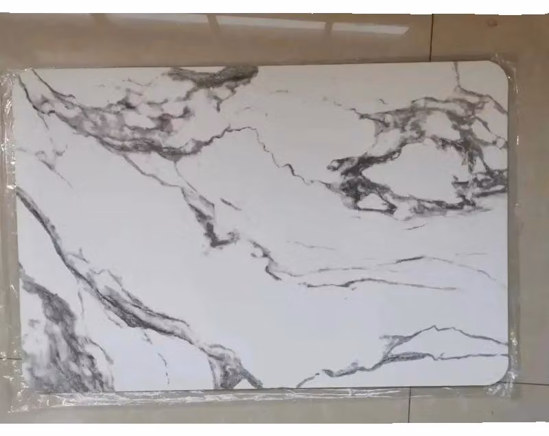 Tappetini antiscivolo per il bagno, in diatomite, ad asciugatura rapida, motivo marmorizzato, dimensioni 40x60 cm