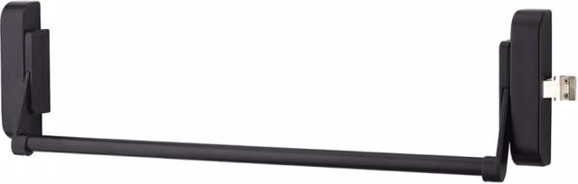 Serratura antipanico THIRARD a 1 punto laterale, reversibile, colore nero, per porta con larghezza massima di 115 cm