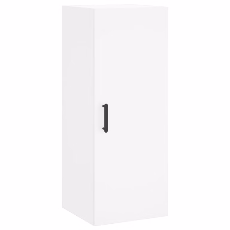 Mobile a Parete Bianco 34,5x34x90 cm