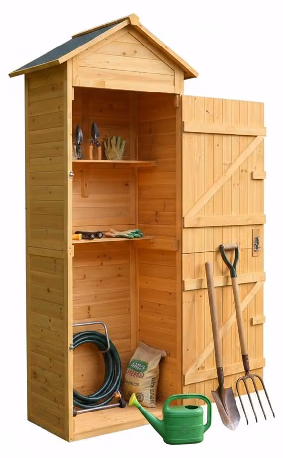 Capanno per attrezzi XL HOLZ Armadio per attrezzi da giardino Capanno per attrezzi da giardino