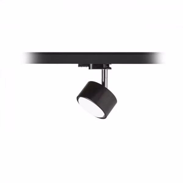 Faretto PIXIE per binario trifase Nero e Cromo, LED GX53 7W, orientabile – 2