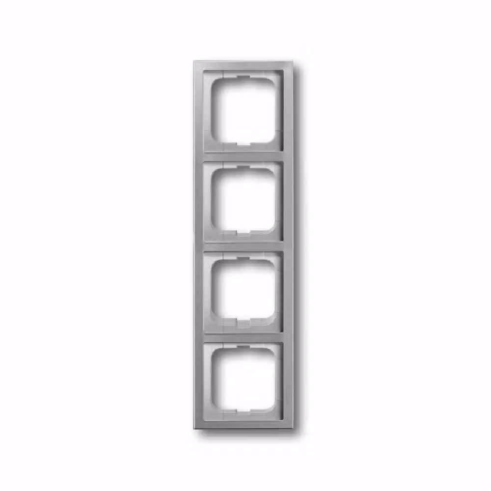 Busch-Jaeger 1724-866K Wandplatte/Schalterabdeckung Edelstahl (2CKA001754A4320)