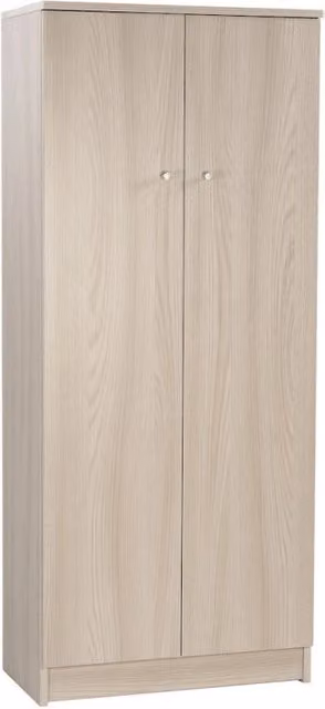 Mobile 2 Ante Kit Olmo Chiaro cm 62x34x147h - Sarmog