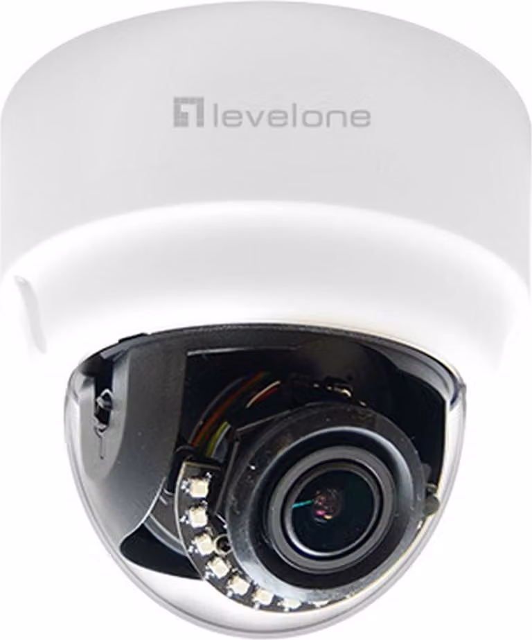 LevelOne FCS-3303 - Telecamera di sorveglianza di rete - Cupola - Colore (giorno e notte)
