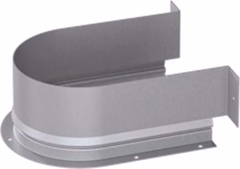 Hettich bordo metallico per sifone Copriforo per sifone argento