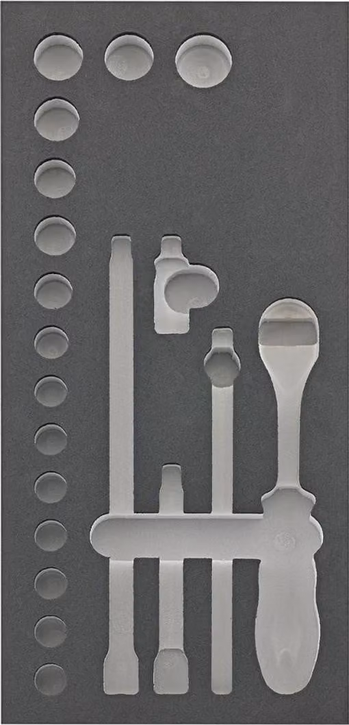 Modulo utensile 1/3 di presa vuota 3/8" FORTIS