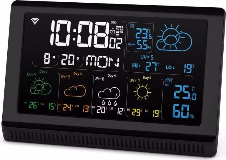 Stazione meteo con sensore esterno MANTA MTO200B Windy Smart