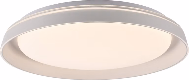 Lampada da soffitto a LED Selltec SATI, dimmerabile tramite interruttore a muro, rotonda, con funzione di memoria, bianca; ideale per soggiorno, camera da letto, cucina, camera dei bambini, corridoio, sala da pranzo, ufficio