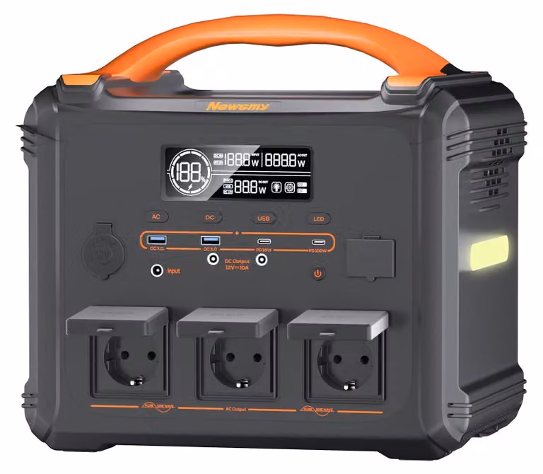 Centralina elettrica portatile - Generatore mobile - Centrale energetica mobile - Alimentazione di emergenza - Generatore solare