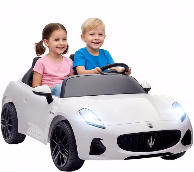 Auto Elettrica per Bambini Maserati ¨C Minimal ¨C Bianco