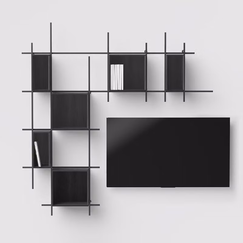 Libreria Libra Pezzani 0/72-6 contenitori in laminato