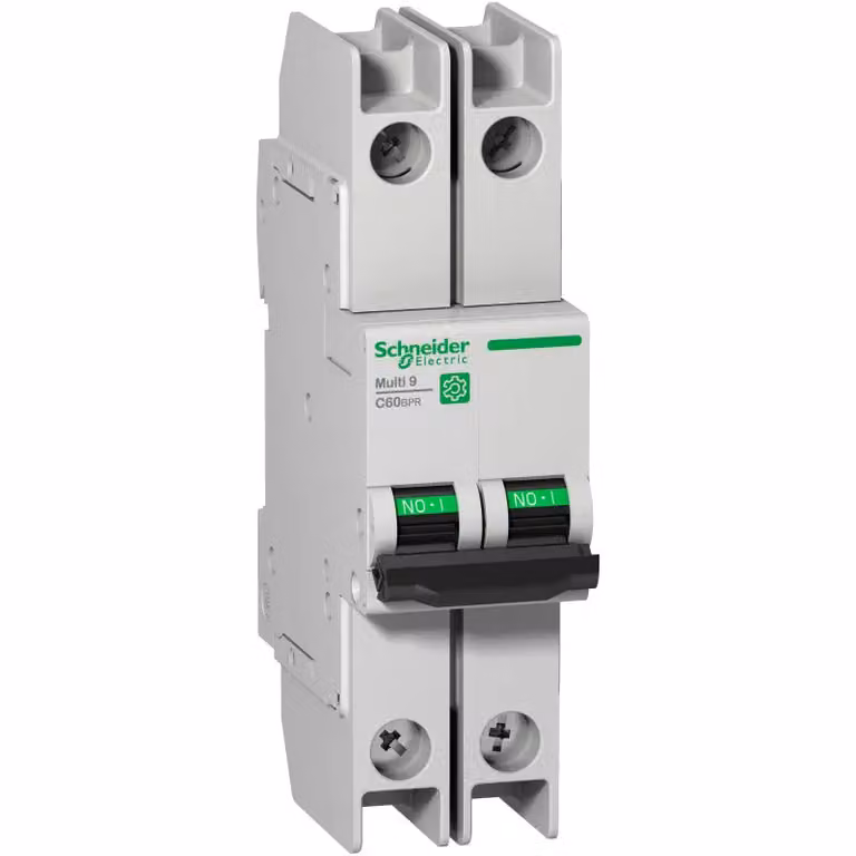 Schneider Electric Multi 9 Interruttore LS OEM C60BPR RING 2P 6A Caratteristica C 10kA 480Y/277V UL489 M9F52206