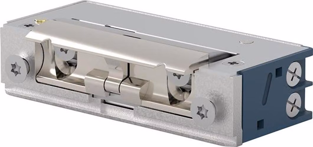 Apriporta elettrico, con fermo 52B10 AC/DC, L 16, A 65,5, P 28