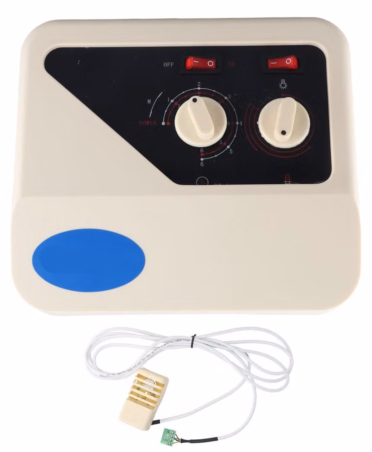 Controller esterno per stufa da sauna con cavo sensore di temperatura per 3-9 kW, 220 V