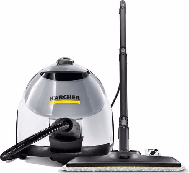 Pulitore a vapore elettrico Karcher SC 5 EasyFix Iron con funzione stiratura, 2250 W, bianco