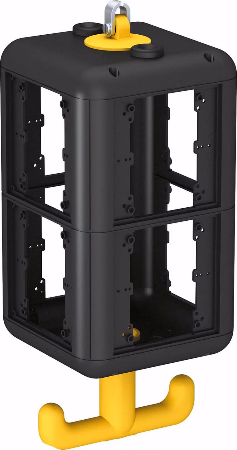 OBO Bettermann Vertr unità di alimentazione IP20 con maniglia vuota VH-8 L (6109821)