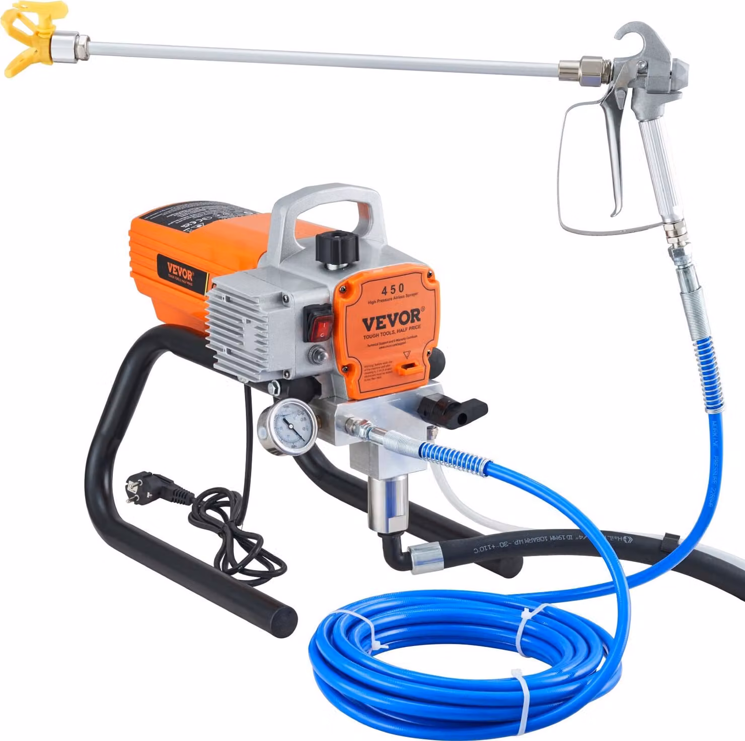 Spruzzatore di vernice Airless Pistola a spruzzo per vernice murale Airless Spruzzatore 1500W