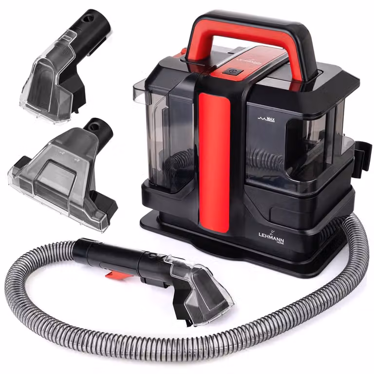 Aspiratore lavante - Aspirapolvere e lavatrice 2 in 1 - 750 W - Sistema a doppio serbatoio - Bocchetta per tappeti e fessure