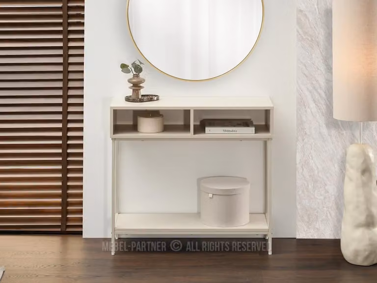 Tavolino consolle JIGME - color crema