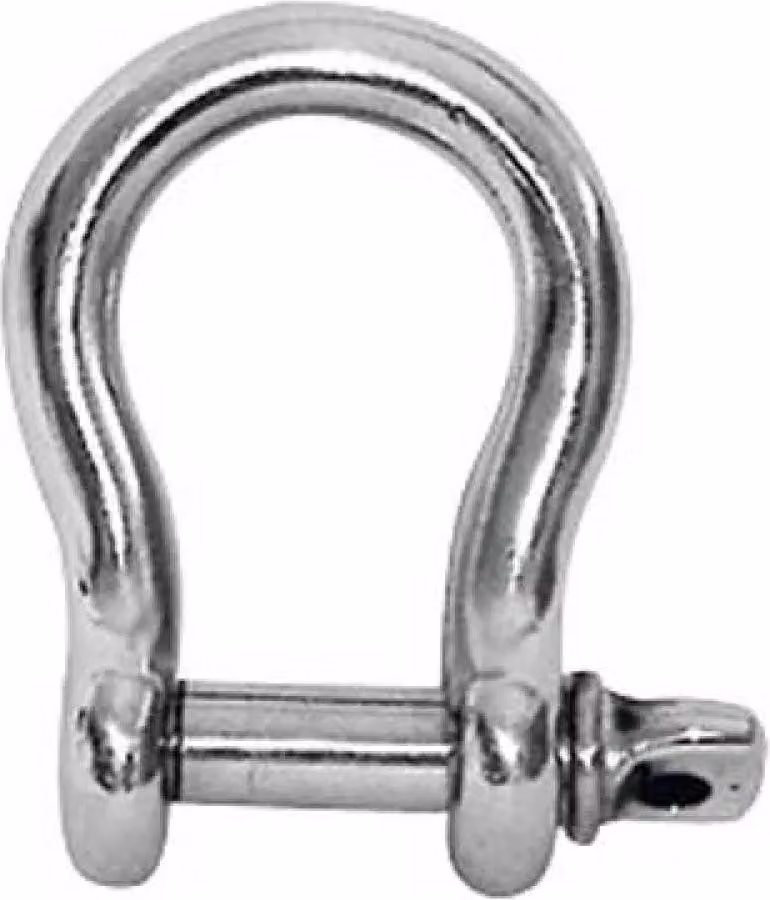 Barton Marine Lira 316 Grillo di sicurezza Argento 6 mm Argento 6 mm