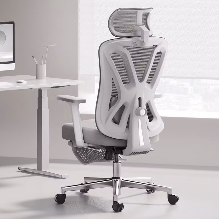 Sedia da ufficio - Sedia ergonomica - Sedia per ufficio - Sedia per computer - Sedia da scrivania - Supporto lombare regolabile