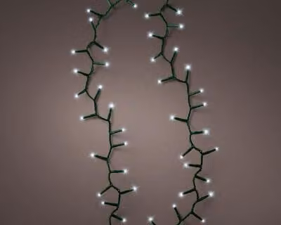Catena luminosa LED 34 m, bianco freddo, per esterni, KSD