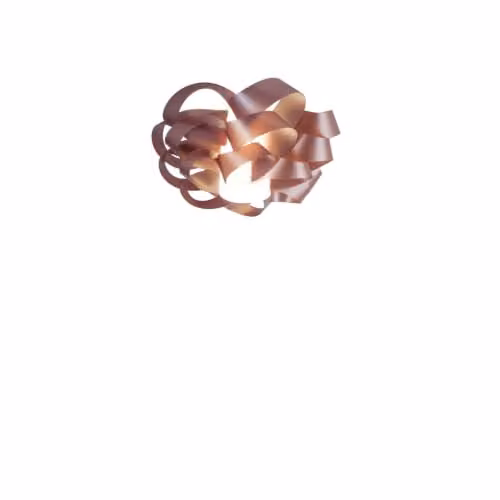 iperbriko Lampada da soffitto Cloud Rosa con due luci diametro 75x h36 cm