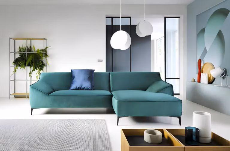Ecksofa L-Form Wohnlandschaft Sofa Couch Polster Ecke Garnitur Sofas