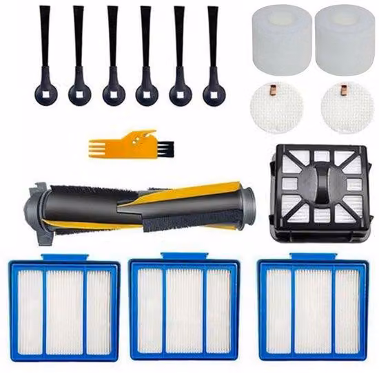 Set di ricambi per aspirapolvere robot, compatibile con il modello IQ R101 (RV1001AE)
