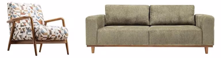 Wohnlandschaft Sofa Couch Set Sitzgruppe Sitzgruppe Lounge Polstergarnitur 3+1