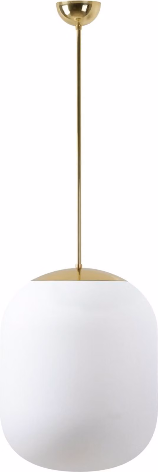 OSMONT TAN66973 TANIA P2 apparecchio a sospensione in vetro ottone lucido / bianco IP40 4000 K 41W LED