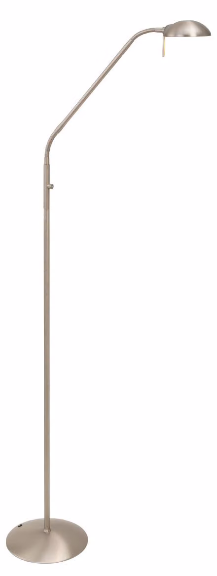 Lampada da terra - acciaio - Biron - vetro metallo - lampada di design - LED - 7501ST - Mexlite
